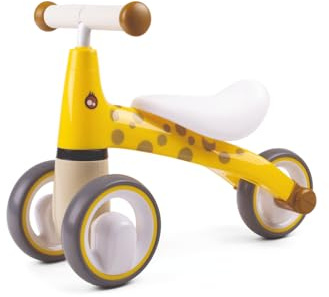 Didicar Diditrike Giraffe | Aufsitzspielzeug | Baby-Dreirad für Jungen & Mädchen | Kleinkind-Balancedreirad | Erstes Fahrrad für Kinder ab 18 Monaten | Geschenk zum 1. Geburtstag & zu Weihnachten |