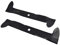 2 x 50 cm, set di coltelli (destro + sinistro) per Husqvarna CT131 CT141 CT151 CT153 CT154 CTH140 CTH141 / 5324279-84 e 5324279-85
