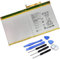 XITAIAN 25.3Wh 6660mAh HB26A510EBC Replacement Battery for Huawei MediaPad M2 10.1 flat cell M2-A01W M2-A01L with Tools