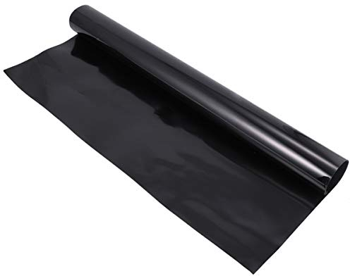 FOMIYES 1 Stk Glasfolie Schwarz Und Undurchsichtig 50 Cm x 2 Meter Fensteraufkleber Für Sichtschutz Verdunkelungsaufkleber Fensterfolie Filmfenster 3d Das Haustier Glastür Isolierfolie