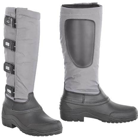 Busse Stivali termici da equitazione Toronto, grigio/nero, 43 EU