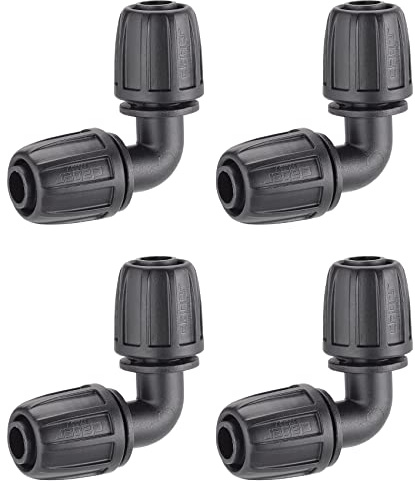 Claber 1/2 Inch Elbow Compression Connector