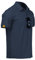 geeksport Poloshirt Herren Kurzarm Freizeit Sport Polo Golf Tshirts Männer Polohemd (Dunkel Blau L)