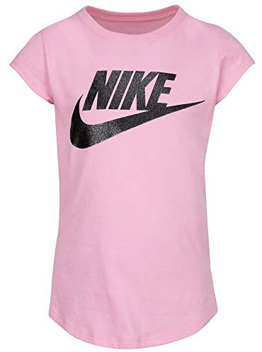 Nike t-Shirt Futura Girl T-Shirt M/C Rosa 5 Anni