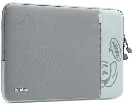 tomtoc 360° Laptop Tasche Hülle für 15-Zoll Neu MacBook Air M4/A3241 M3/A3114 M2/A2941 2025-2023, 15 Zoll Microsoft Surface Laptop 7th Edition (Copilot+ PC)/6/5/4/3, Wasserabweisend Laptophülle Sleeve