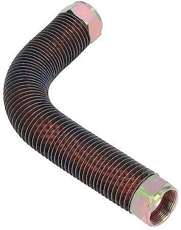 Air Compressor Discharge Tube, M33x1.5mm 25mm 10.4in High Pressure Pump Head Connecting Exhaust Pipe for Air Compressor Accessories(3090)