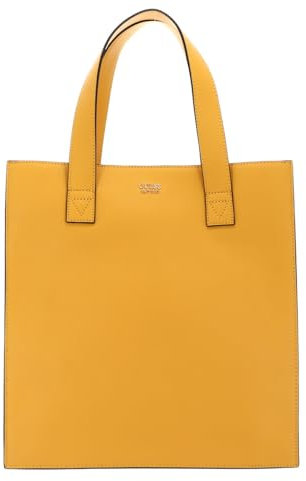 GUESS Jovie Society Satchel Yellow