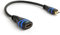BlueRigger Mini HDMI to HDMI Adapter (4K 60Hz HDR, Mini HDMI Male to HDMI Female) - Compatible with DSLR Camera, Camcorder, Graphics/Video Card, Raspberry Pi Zero W