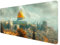 Gaming Mauspad XXL 900 x 400 mm, Jerusalem Mauspad Groß mit Vernähten Kanten, Gaming Mousepad Bäume mit Verbessert Präzision und Geschwindigkeit, Mousepad XXL Wasserdicht für Gaming, Büro, Zuhause X-4