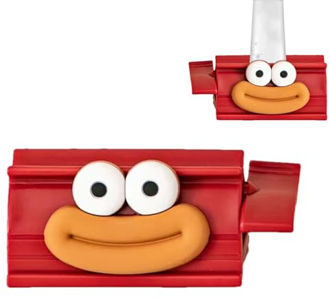 Tubenquetscher für Zahnpasta, Zahnpasta-Roller – lustiger Zahnpasta-Clip für lächelndes Gesicht, Halterung für Zahnpasta, manueller Zahnpasta-Spender, Zubehör