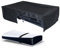 Funda antipolvo para PS5 Pro, protector de polvo horizontal, antiarañazos, impermeable, con puerto de cable trasero para PlayStation 5 Pro, accesorios de versión digital (negro)