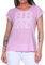 Elbsand Damen T-Shirt ESWEldis Kurzarmshirt mit Logo-Frontprint 70577 00 Faded Rose Mel. (641) L