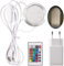 Editbar 3D Printer LED Strip Light Lighting,3D Drucker Zubehör Kreative LED-Lampe Kits,Nachtlichtmodell-Ersatzteile aus dem 3D-Drucker,3D-Drucker-Kreativmodellkomponenten,16 Arten von Lichtern