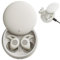 RYVETTE Novonell Snooze Pods Pro Mit ANC, Snoozepods Pro Schlafkopfhörer, Schlafkopfhörer Bluetooth, Sleep Pods Kabellose, Anti Schnarch-Kopfhörer Für Seitenschläfer, Mini Bluetooth Sleepbuds(Weiß)