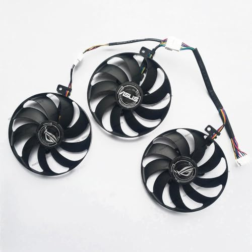 GSHJZPA GPU Kühlung Lüfter für ASUS ROG RTX 2060 2080 2080 Ti or RX 5600 XT RX 5700XT 1 Set T129215SU