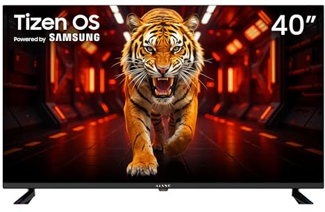 KIANO Elegance Smart TV LED 40 Pollici 100 cm Full HD con TIZEN OS Dolby Audio, Triplo Tuner DVB-T2/C/S2, 3× HDMI, PVR USB, Wi-Fi