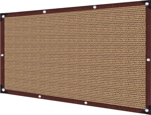 Schattierungsnetz,Schattiernetz mit ösen,80% UV-Beständiges Schattennetz für gewächshaus, Wiederverwendbar Sonnennetzfür Garten Pflanze Gewächshaus Scheune Außen Hof 1X2M