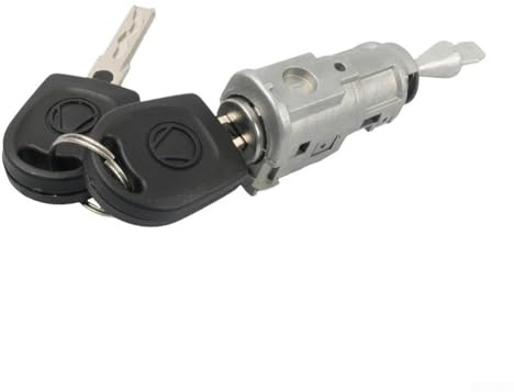 AugustknowU Cylindre de serrure de porte avec clé 107837167BA conçu pour la géométrie originale de goupille de serrure de porte et gobelet