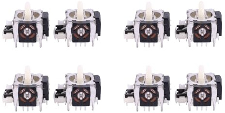 Hfgdnchva 8Pcs Joystick di Vibrazione Analogico Analogico Thumbstick Controller Module Thumb Stick Rocker per 360 Ps2 Parti di Riparazione di Gioco