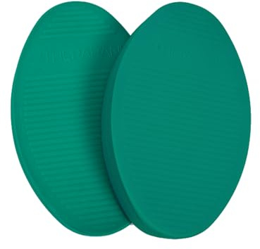 TheraBand Stabilitätstrainer Pad, Anfänger Level Green Balance Trainer & Wackelkissen für Balance & Rumpfstärkung, Rehabilitation & Physiotherapie, Runder Sport Balance Trainer 2er Set