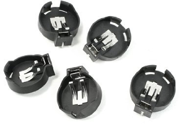 sourcing map 5X 2-NadelCR / LIR2450 Schwarze Taste Batteriehalterung de