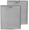 SPARES2GO Metal Mesh Filter for Whirlpool Cooker Hood/Kitchen Extractor Fan Vent (Pack of 2 Filters, Silver, 300 x 250 mm)