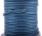 KONMAY 1.5mm Round Real Leather Cord, 25 Yards Metallic Cadet Blue Leather String Cord for Jewelry Making, Necklaces, Bracelets and Crafting