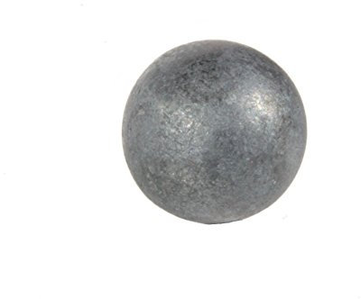 UHRIG Boule de Fer Massive, Billes d’Acier Solides Ø 60mm, Boule de Fer pour par Exemple Une clôture en Fer forgé, la décoration et Bien Plus Encore.