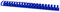 OFFICE PRODUCTS Plastikbinderücken 50 Stück DIN A4 45mm (440 Seiten) Binderücken Bindungskämme Plastikbindung | Kunststoff | Farbe: Blau