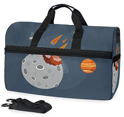 MONTOJ Meteor Shower-Reisegepäck, Sportliche Ausrüstungstasche, Einheitsgröße, mit verstellbarem Riemen