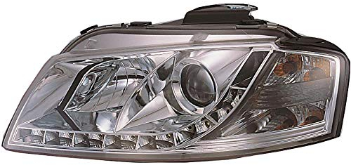 Set Design Scheinwerfer A3 8P klarglas/chrom Tagfahrlicht 1015081