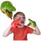 Deluxebase Snap Attack-Snake Handpuppen, Mehrfarbig (48804)