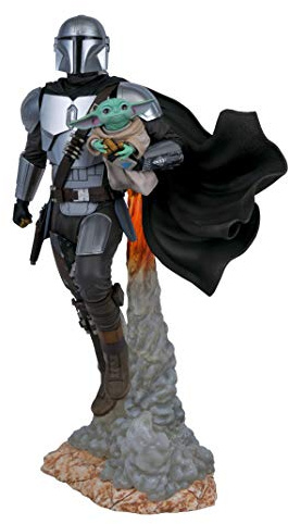 Unbekannt Star Wars – Mandalorian & Baby Yoda – Figur sanft riesig, 40 cm