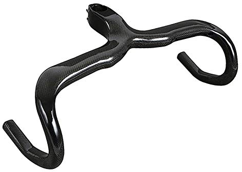 Alfa Pasca manubrio bici da corsa in carbonio 28.6mm manubrio bicicletta da corsa 440 * 110 manubrio corsa carbonio integrato