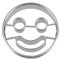 Pati-Versand Ausstecher Smiling Face 5cm