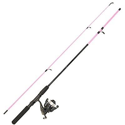 Tronixpro Spectrum Combo Canne à pêche et Moulinet Rose 1,8 m