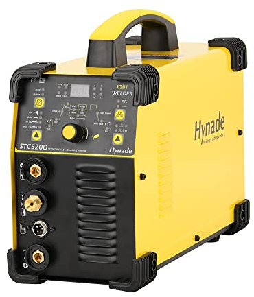 hynade 3 in 1 Plasma Cutter Welder Combo,50 Amps Plasma Cutter, 200 Amp TIG Welder and 200 Amp Stick Welder, Dual Voltage 110/220V Multipurpose Plasma Cutter Welder Machine (STC520D)