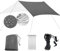 WINBST Camping Tarp, Wasserdicht Zeltplanen 3x3/3x4m Multifunktionales UV Schutz Sonnensegel Zelt Tarp für Camping, Wandern, Picknick, Outdoor Aktivitäten