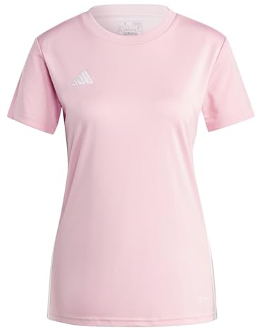adidas Women's Tabela 23 Jersey Shirt, Light Pink/White, L