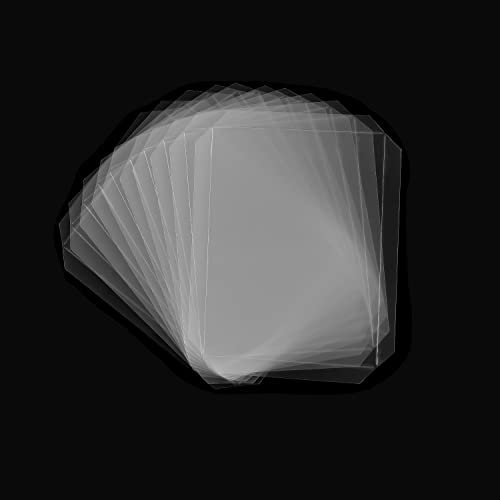 Flache Streuerabdeckungen für Kartenherstellung, 10,2 x 13,3 cm, rechteckig, flache Streuerabdeckungen für Shaker-Karten, Kunststoff-Shaker, Schöpfer, Acetat-Blätter, Kunst, Handwerk, Projekte, DIY,