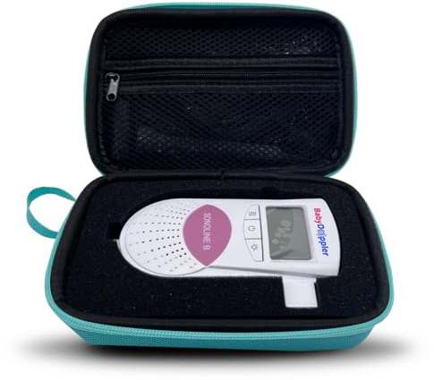 Funda de viaje para Sonoline B Fetal Doppler, la bolsa rígida oficial de Hermitshell/funda de almacenamiento, se adapta al monitor Baby Doppler Heartbeat (solo base, el dispositivo se vende por