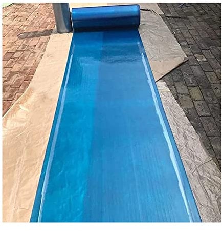 Polycarbonatplatte, UV-Schutz-Isolierplatten für Türmarkise, Carport-Überdachung, Wintergarten, DIY, einfach zu schneiden, Bohren, biegen (Farbe: Blau, Größe: 1,5 x 7 m) (Blau 1,2 x 20 m)