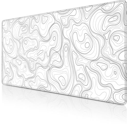 Acezeek Gaming Mouse Mat, Large Mouse Pad 900x400mm XXL Desk Mat with Stitched Edges,Non-Slip Rubber,Waterproof&Durable Mousepad/Improved Precision and Speed
