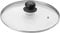 AL-FAHMI Tempered Glass Lid Designed to Fit All Saucepans Frying Pans Dishes Universal Glass Lid Different Sizes (30CM)