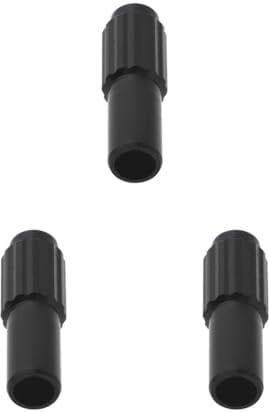 Mealoodiousmusea 3 set Bike Front Rear Derailleur Screw Brake Cable Adjuster Bike Accessory Black