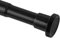 Tringle à Rideau de Salle de Bain Extensible, Tringle de Douche Télescopique Noire 73-224cm pour Cabine de Douche, Salle de Bain, Fenêtres