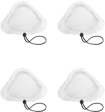 4 Pezzi Panni Scopa a Vapore, Compatibili con Vileda H2o X5 S302 S001 Vax S1S2 Steam Mop avabile Pulizia Pad Cover