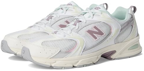 New Balance Men's 530 Sneaker, Sea Salt/Ice Wine/Rose Sugar, 11.5 Women/10 Men