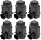 Taesayl 6 Stück Parksensor Einparkhilfe Sensor 0015427418 elektronische parkscheibe Kompatibel mit C E M GL R Klasse W203 S203 W210 S210 W211 S211 W164 X164 W251 0035428718 0045428718 parksensoren