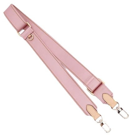Lufdegim Schultergurt Crossbody Strap Handbag Strap Canvas Schultergurt Handtasche Zubehör Verstellbare Damen Herren (Rosa)